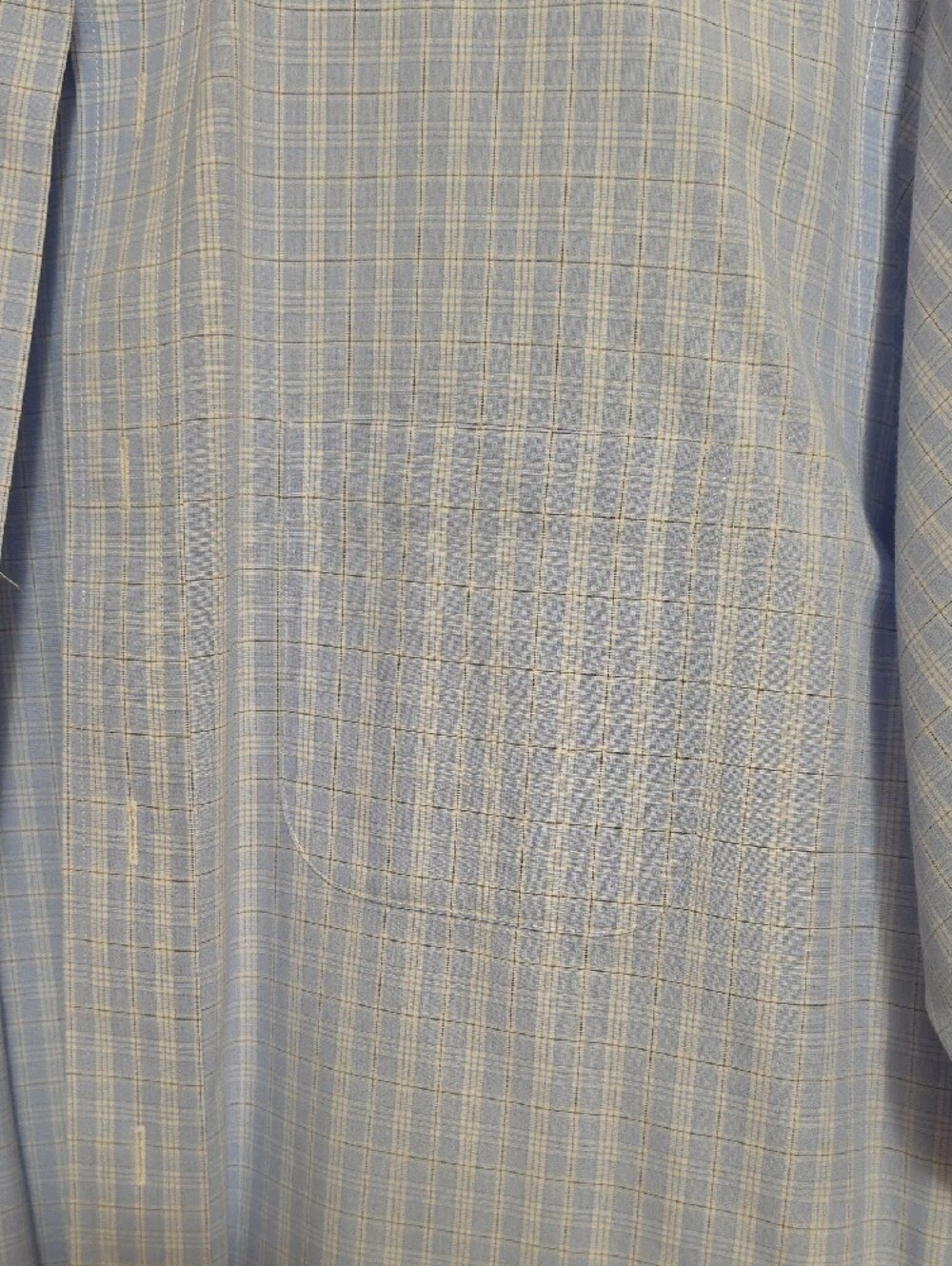 Brooks Brothers Regent Light Blue Checked Dress Shirt 16-33 - Picture 4 of 5